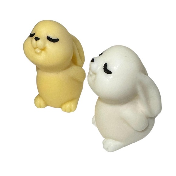 Easter Bunny Candles Multicolored - Picture 4 of 8